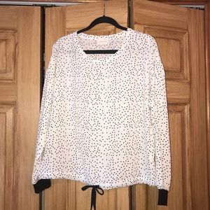 NWOT Mello Day Polka Dot Bouse